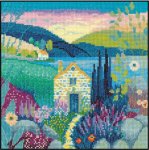 (image for) Peaceful Retreat - Mel's Stitches by Mel Rodicq